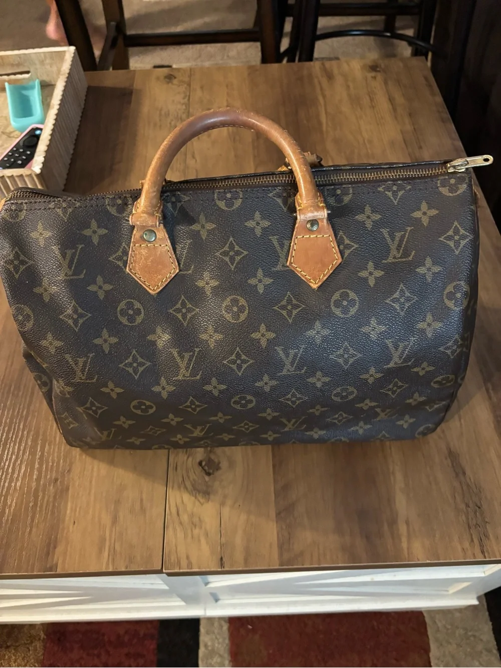 Preloved Luis Vuitton speedy 35